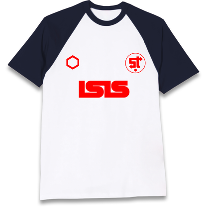 Retro Swindon Town Football Raglan T Shirt