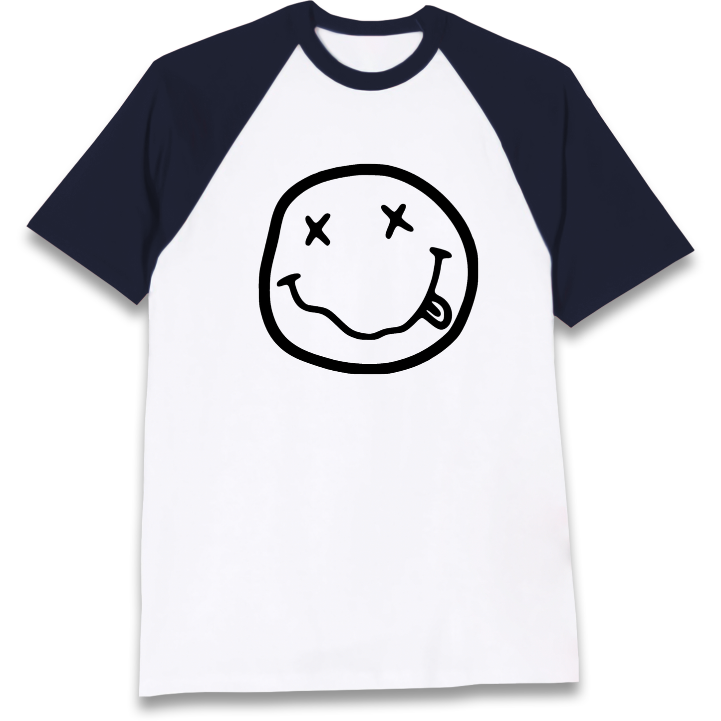 Retro Nirvana 1991 Raglan T Shirt