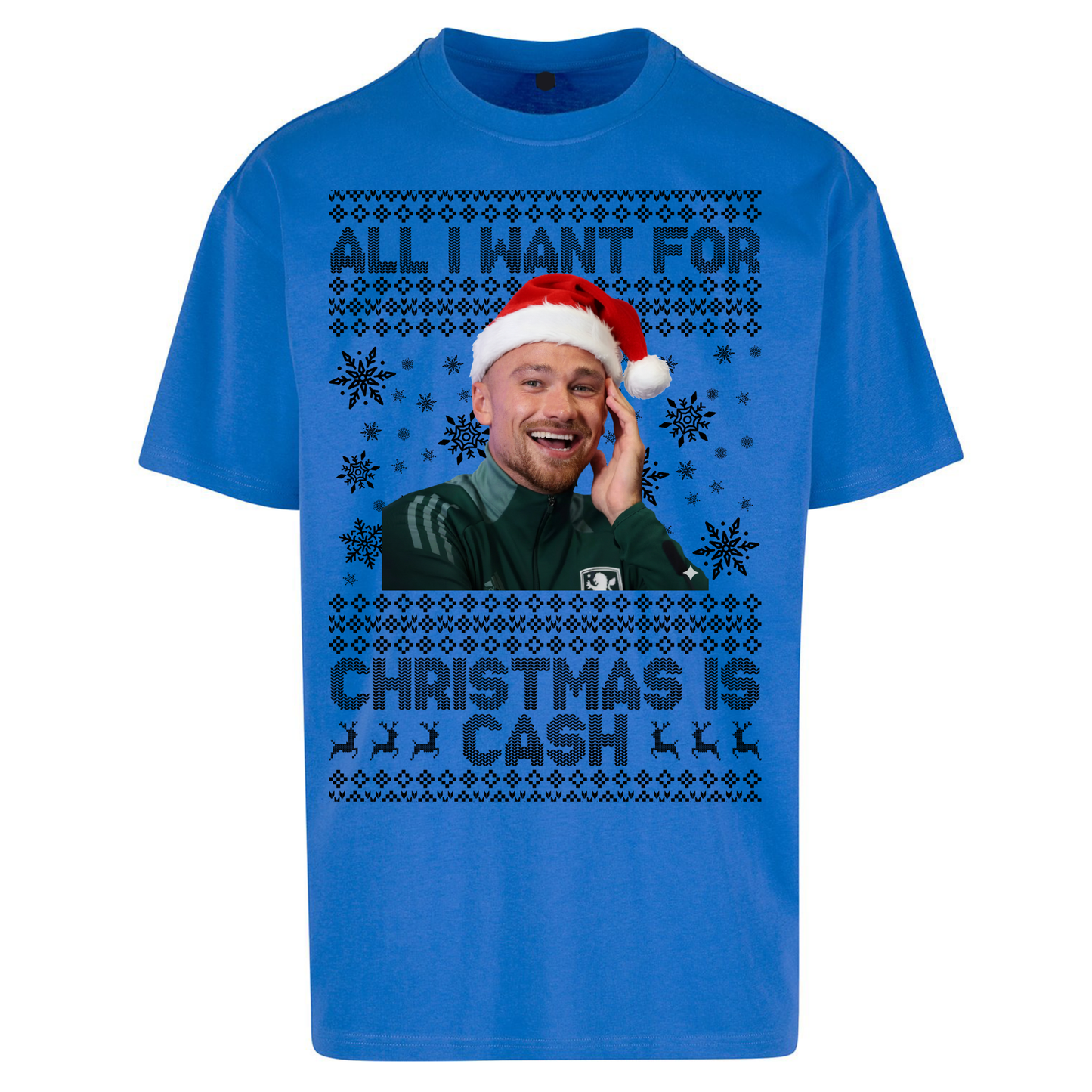 Matt Cash Christmas Oversized T Shirts