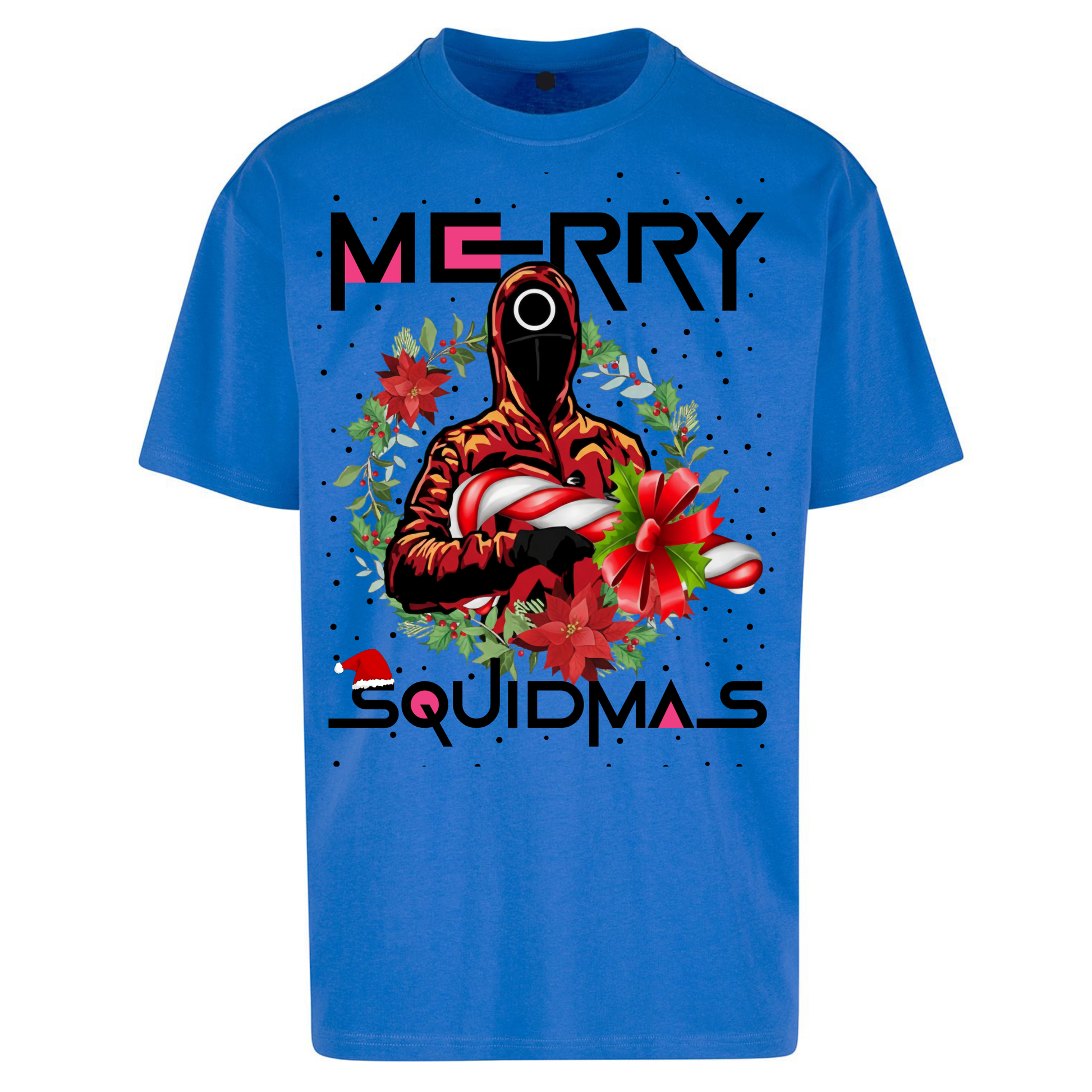 Merry Squid Games Oversized T Shirts