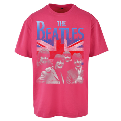 The Beatles Union Jack Oversized T Shirts 