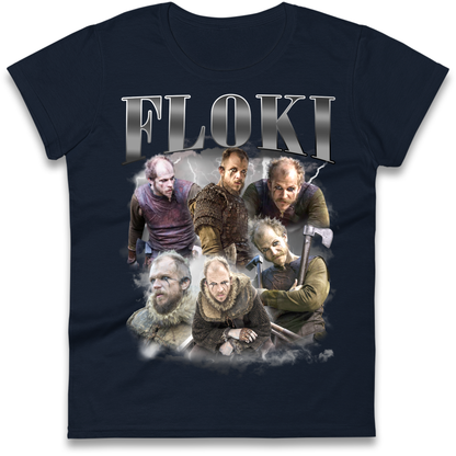 Floki Vikings Ladies T Shirt 