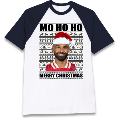 Mo Ho Ho Salah Raglan T Shirt