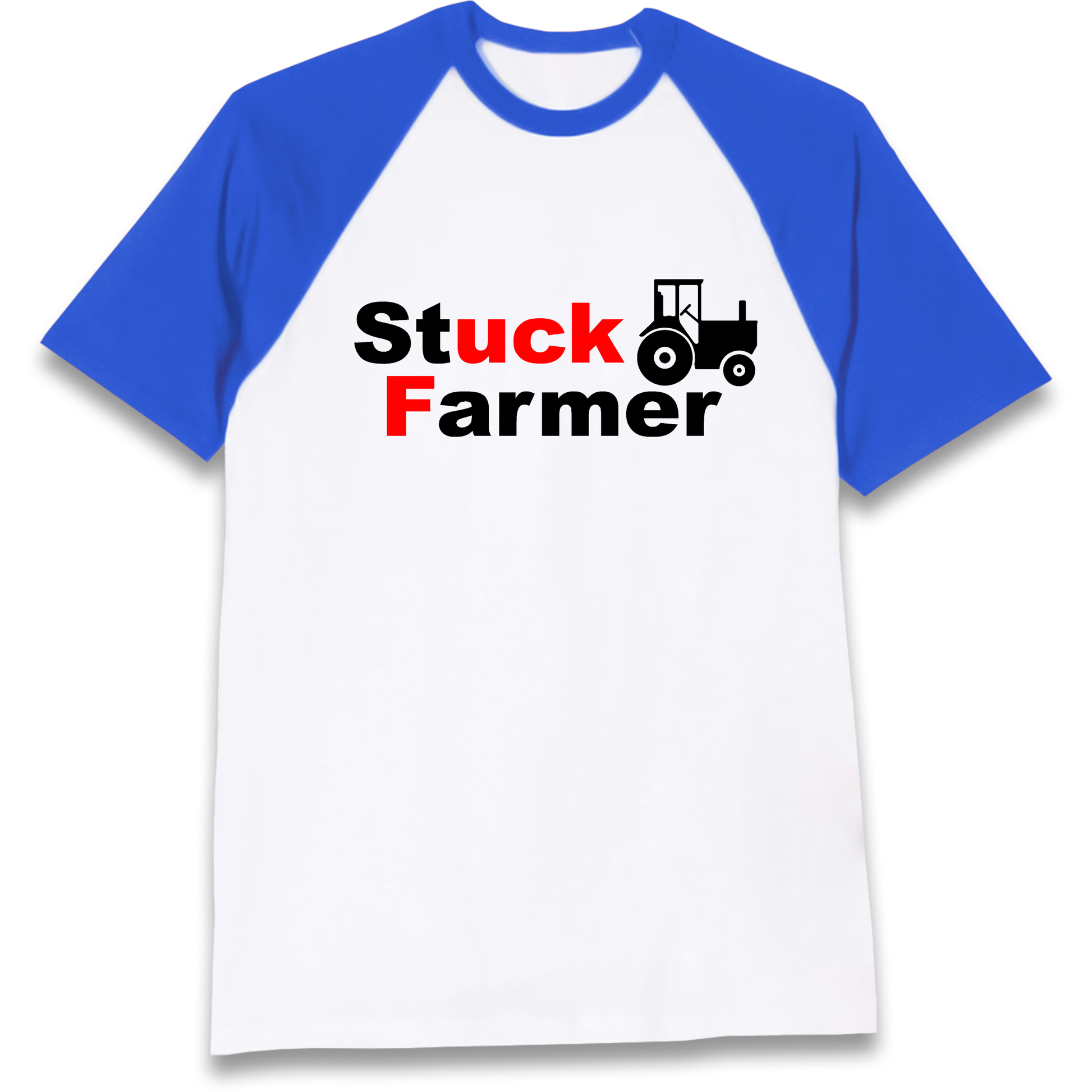 Stuck Farmer Raglan T Shirt