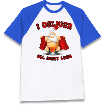 Santa Claus Raglan T Shirt