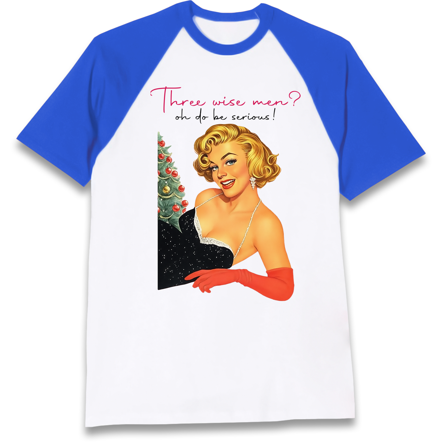 Three Wise Men Christmas Raglan T Shirt