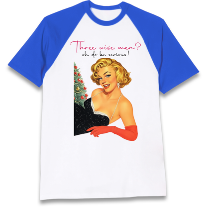 Three Wise Men Christmas Raglan T Shirt