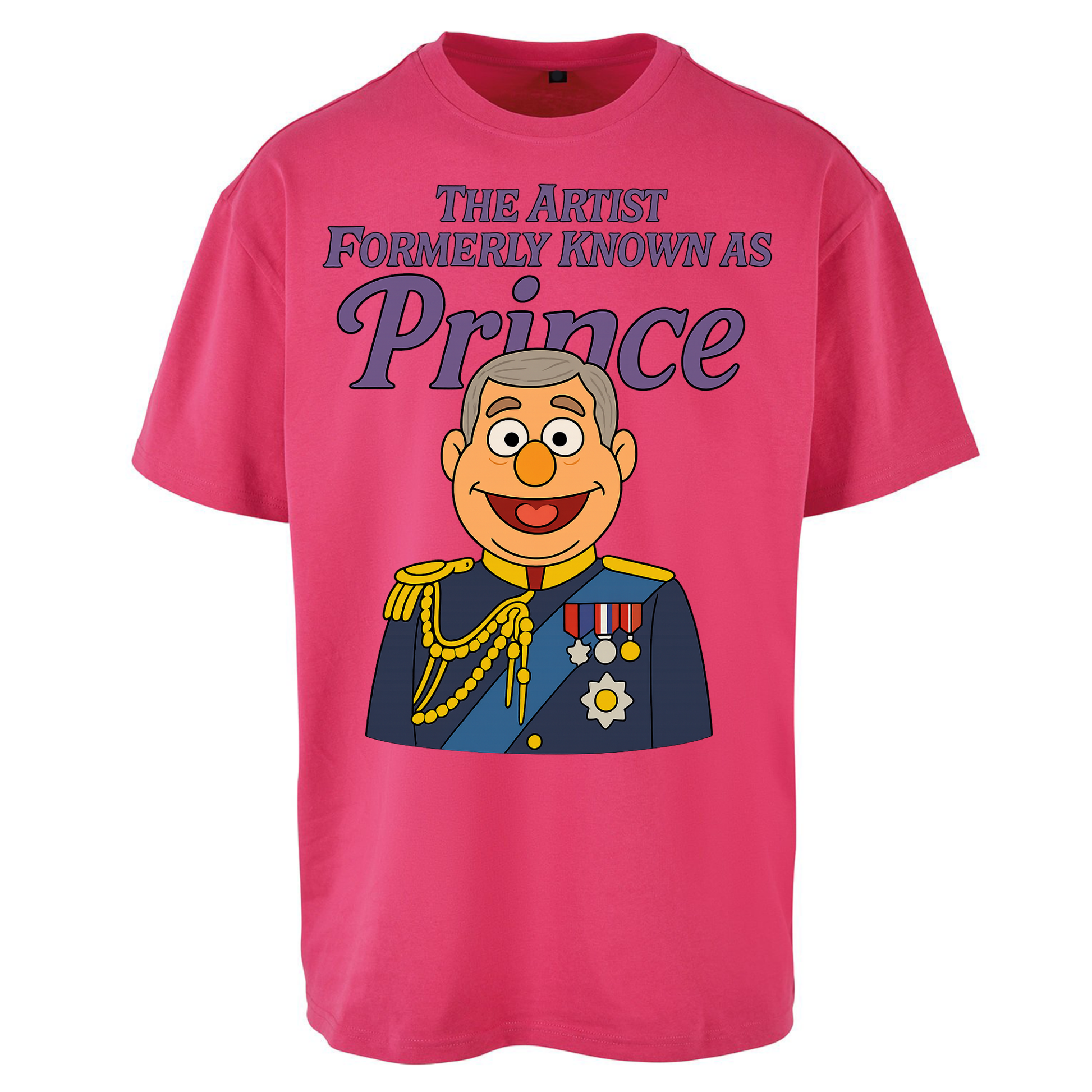 Prince Andrew Oversized T Shirts
