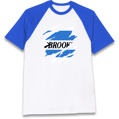 Retro QPR 1992 Torn Effect Raglan T Shirt