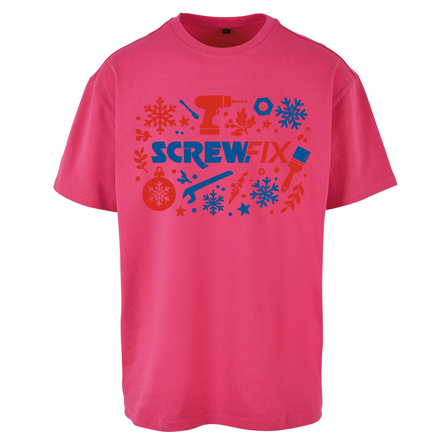 Screwfix Christmas Oversized T Shirts
