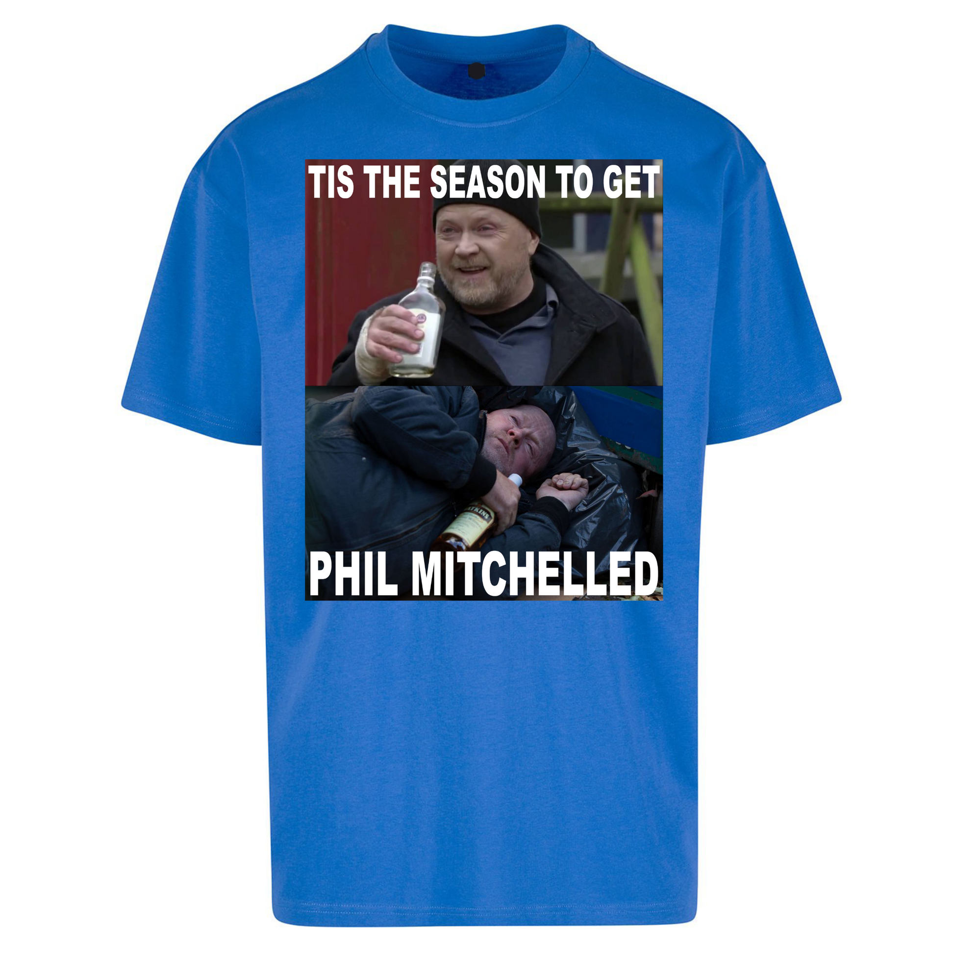 Phil Mitchell Christmas Oversized T Shirts
