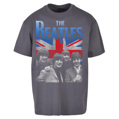 The Beatles Union Jack Oversized T Shirts 