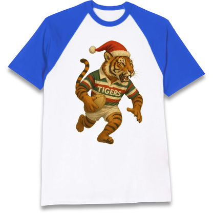 Leicester Tigers Raglan T Shirt