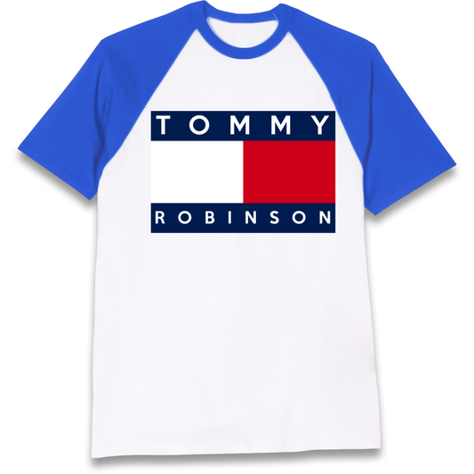 Tommy Robinson Raglan T Shirt