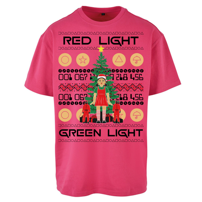 Squid Game Christmas Oversized T Shirts