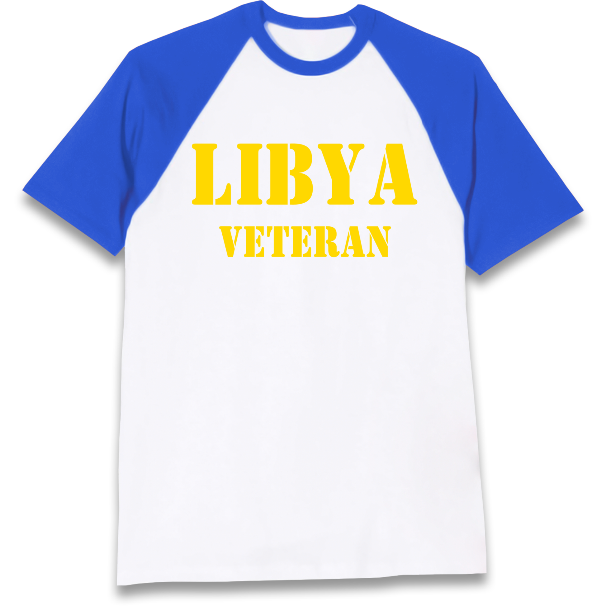 Libya Veteran Raglan T Shirt
