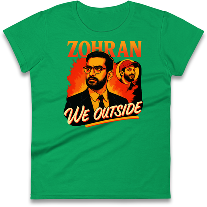 Zohran Mamdani Ladies T Shirt