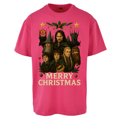 Lord of The Rings Christmas Oversized T Shirts