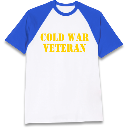 Cold War 1985–1991 Veteran Raglan Tee