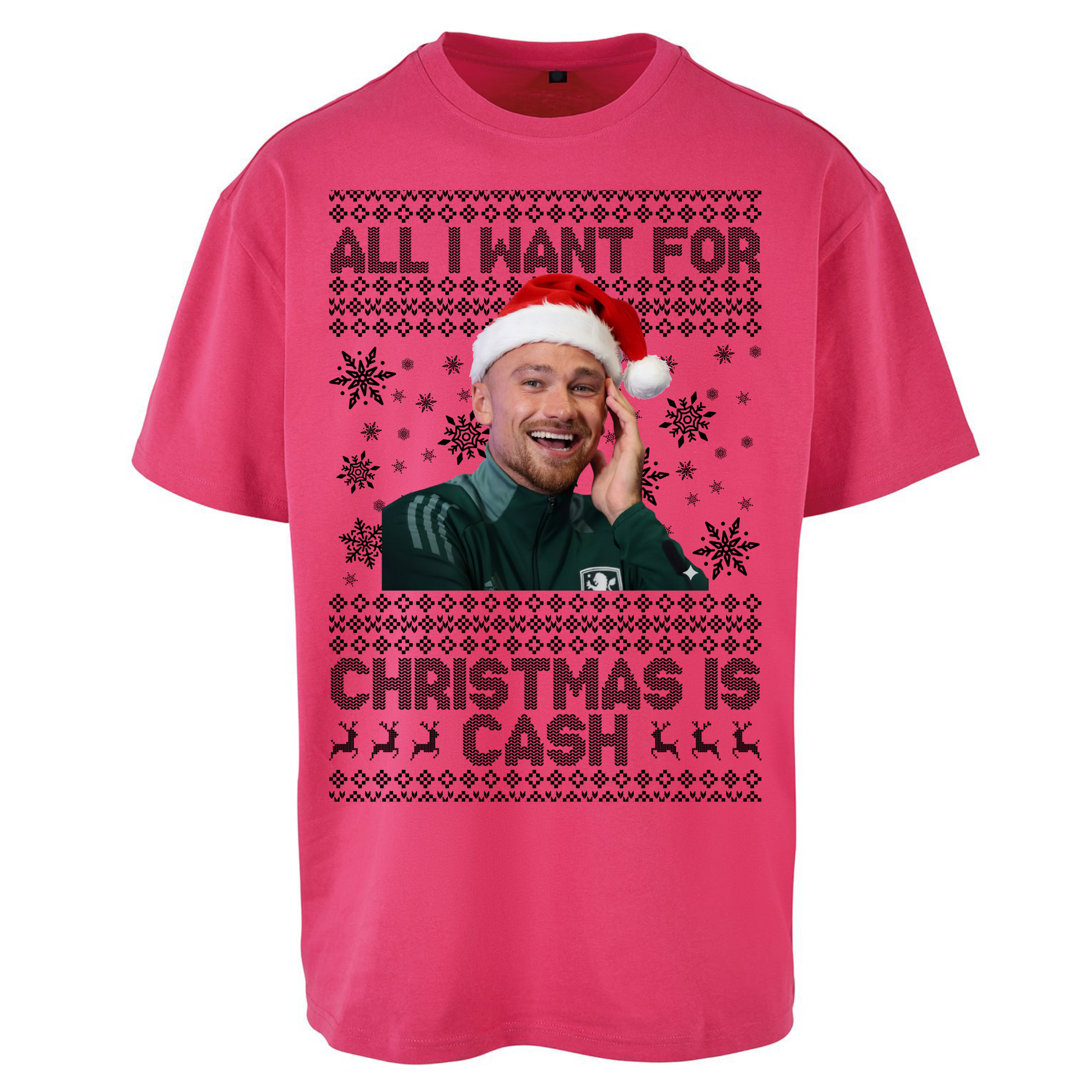 Matt Cash Christmas Oversized T Shirts