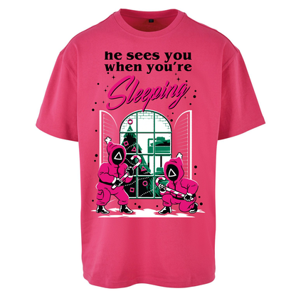 Squid Games Xmas Oversized T Shirts