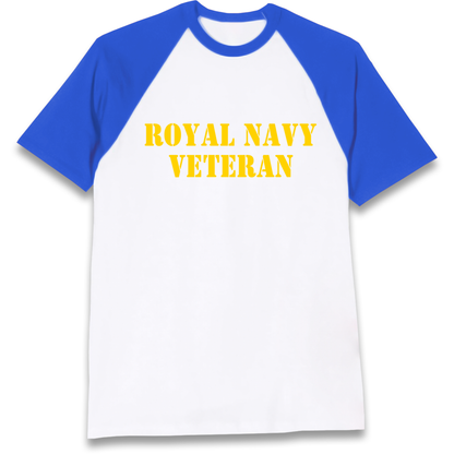 Royal Navy Veteran Raglan T Shirt