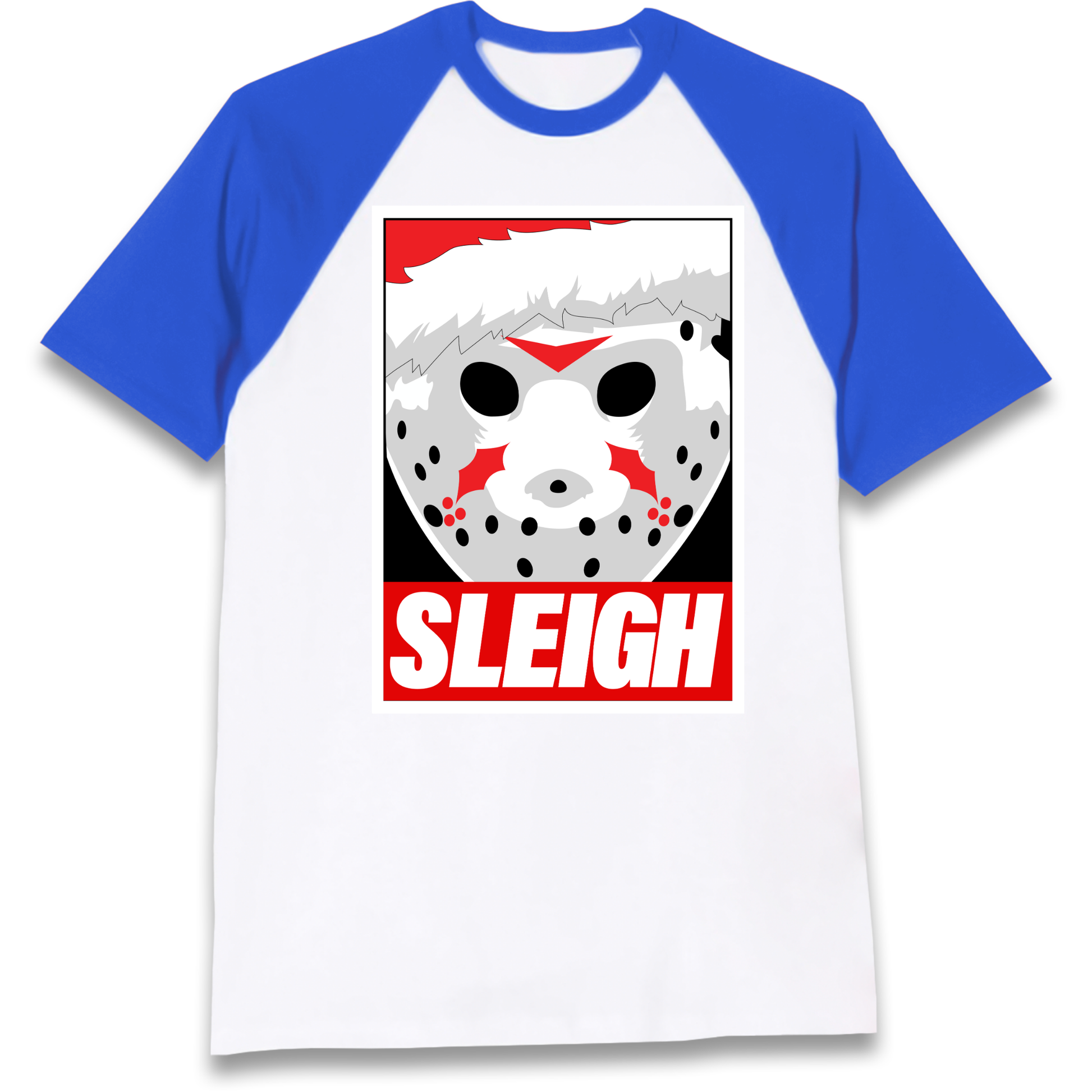 Jason Sleigh Christmas Raglan T Shirt