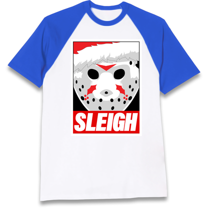 Jason Sleigh Christmas Raglan T Shirt