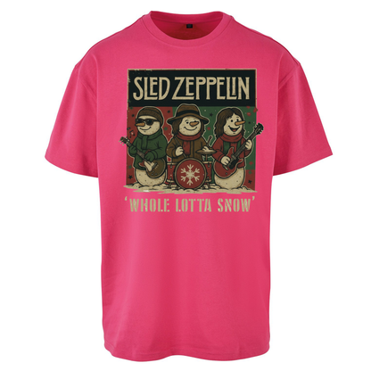 Led Zeppelin Christmas Oversized T Shirts
