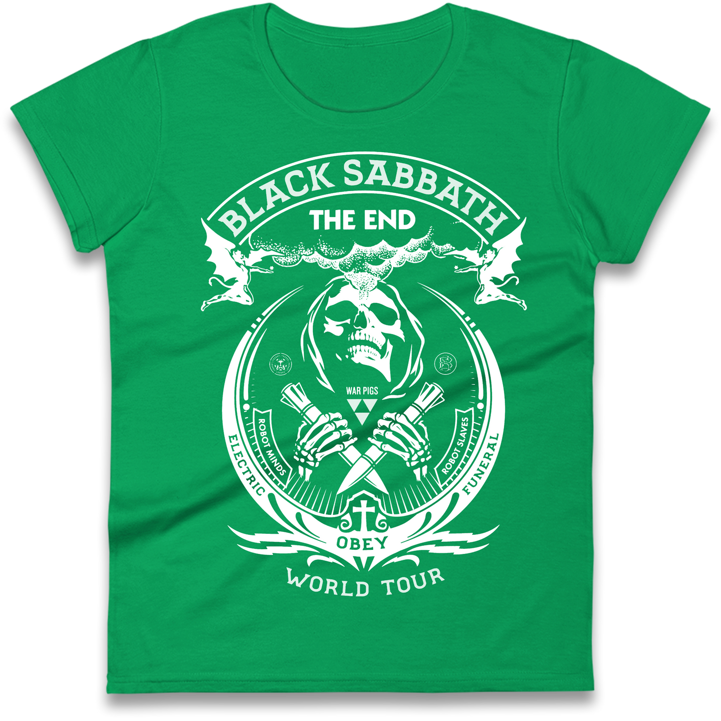Black Sabbath The End World Tour Ladies Shirt