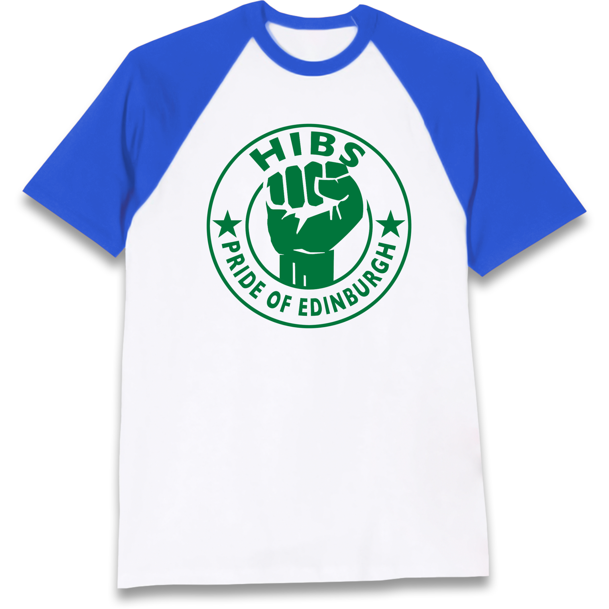 Hibernian FC Football Raglan T Shirt
