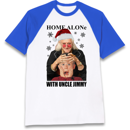 Home Alone Uncle Jimmy Raglan T Shirt