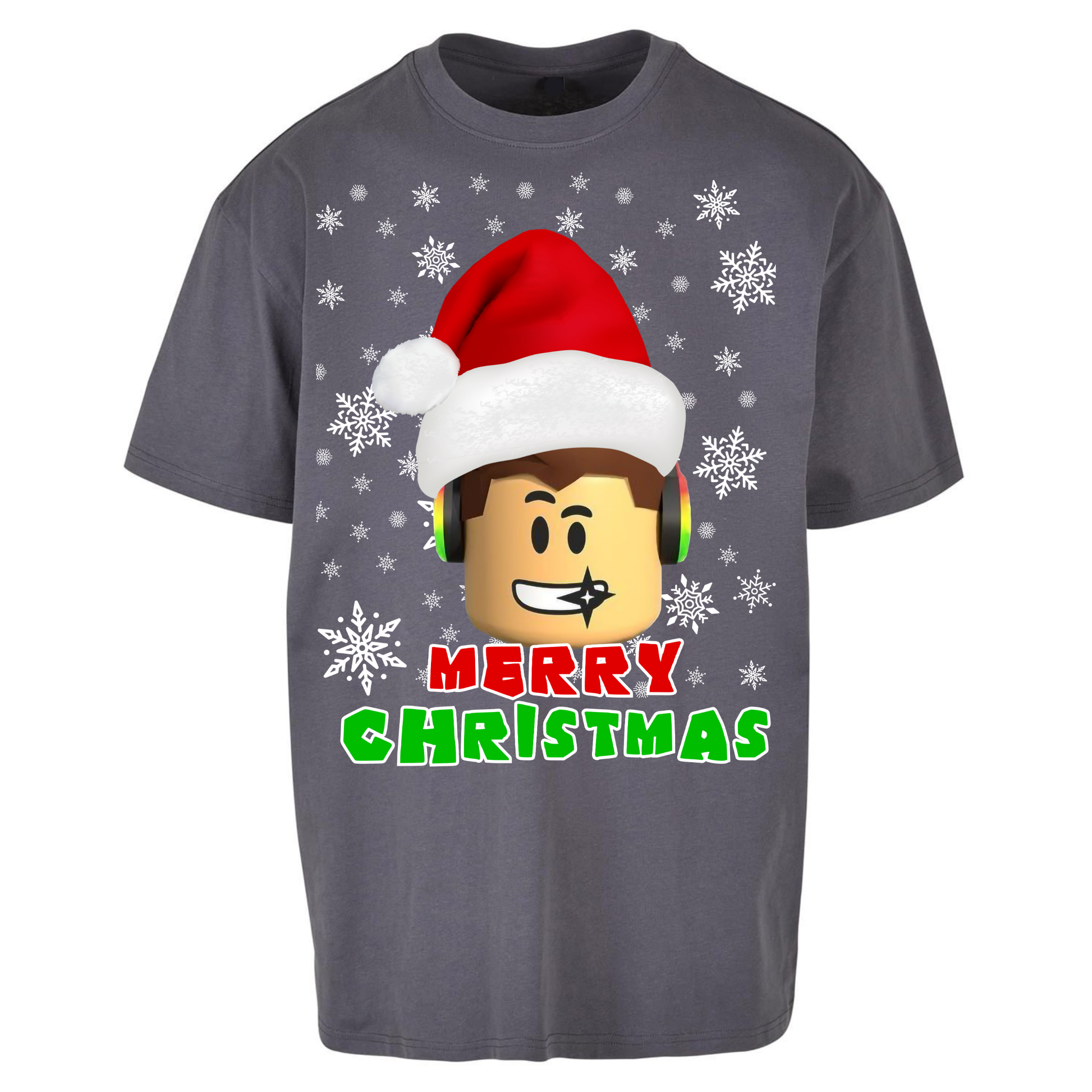 Roblox christmas Oversized T Shirts