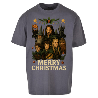 Lord of The Rings Christmas Oversized T Shirts