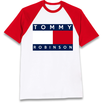 Tommy Robinson Raglan T Shirt