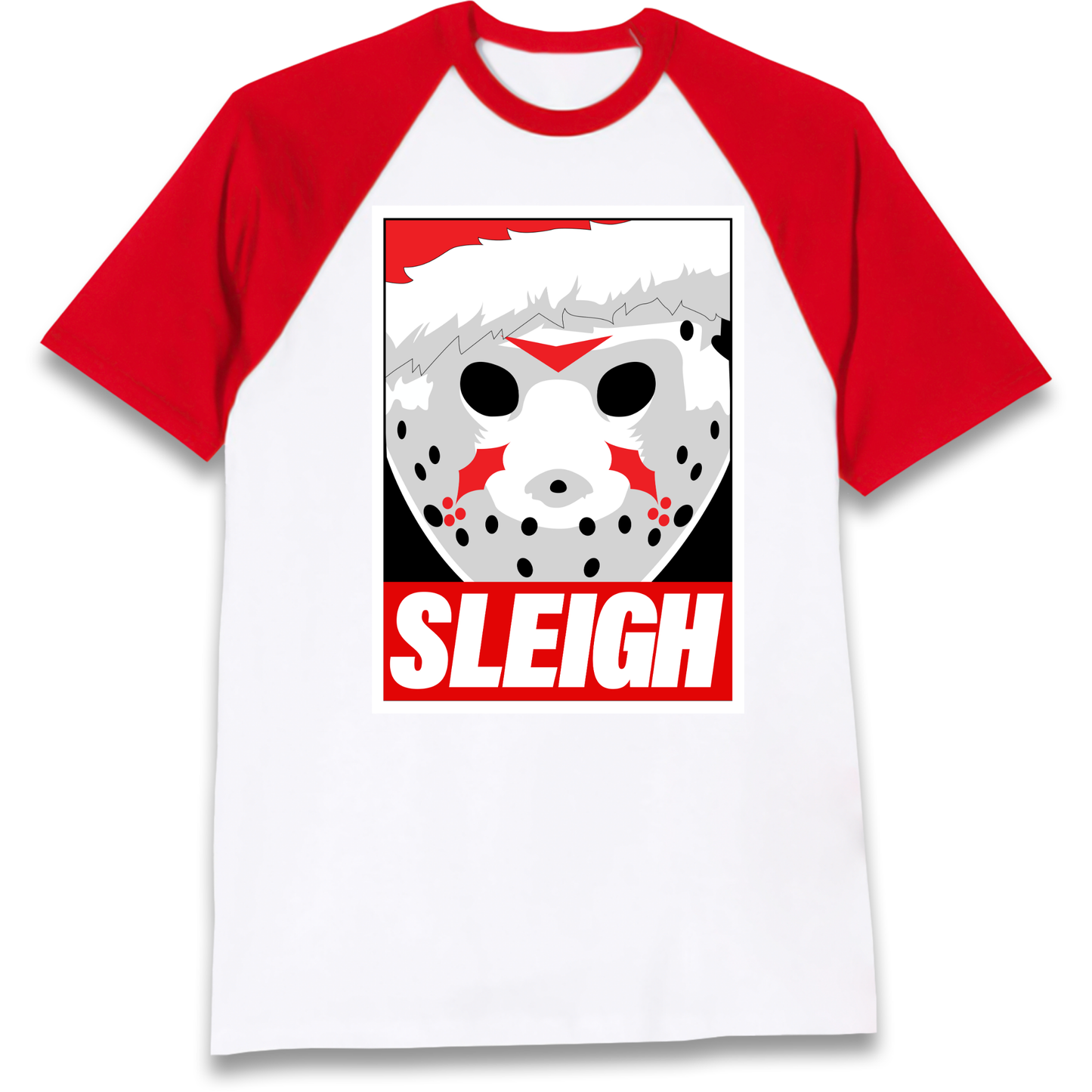 Jason Sleigh Christmas Raglan T Shirt