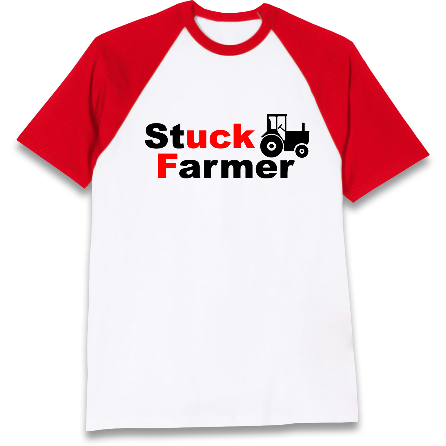 Stuck Farmer Raglan T Shirt