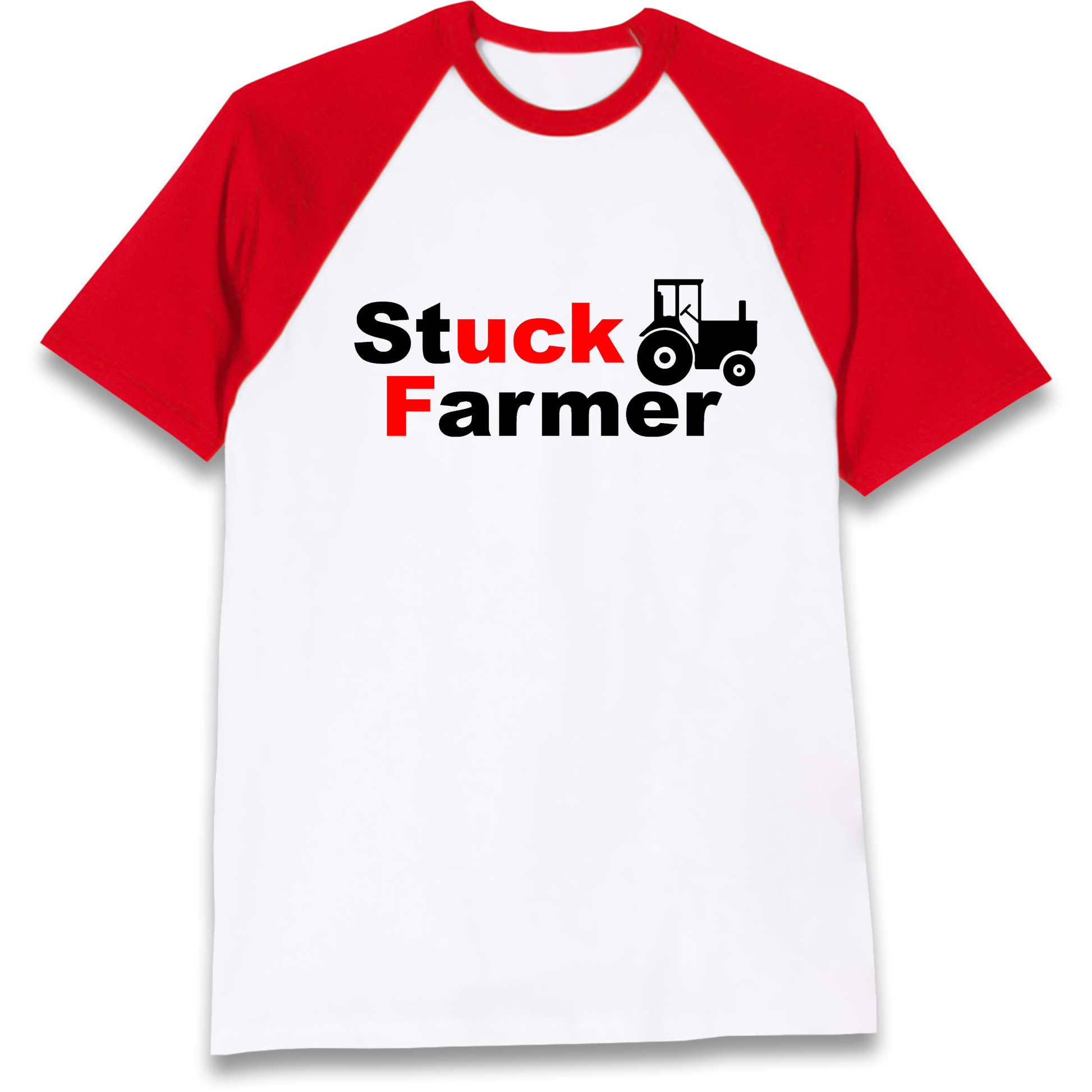 Stuck Farmer Raglan T Shirt