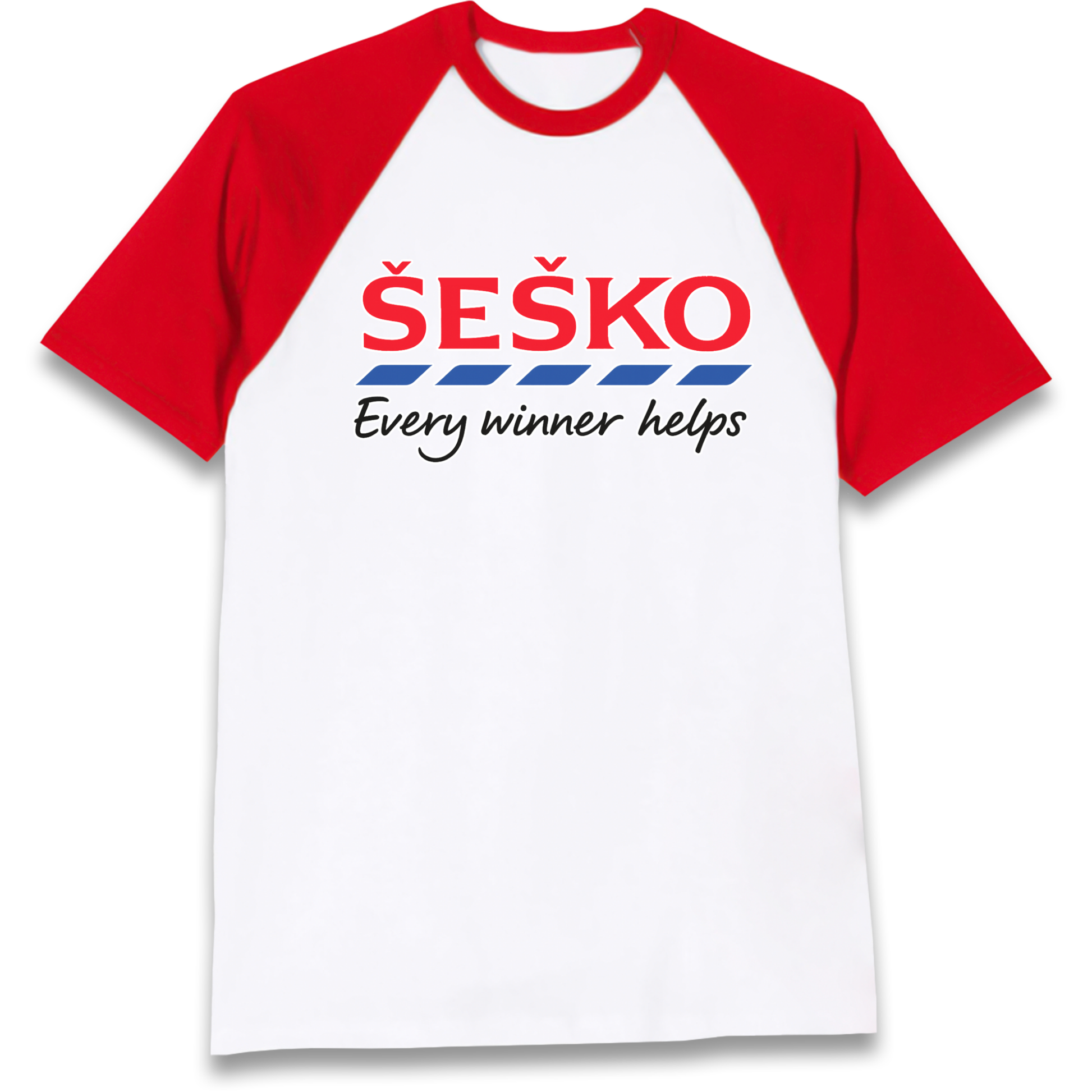 BenjaminSesko Every Winner Helps Raglan T Shirt