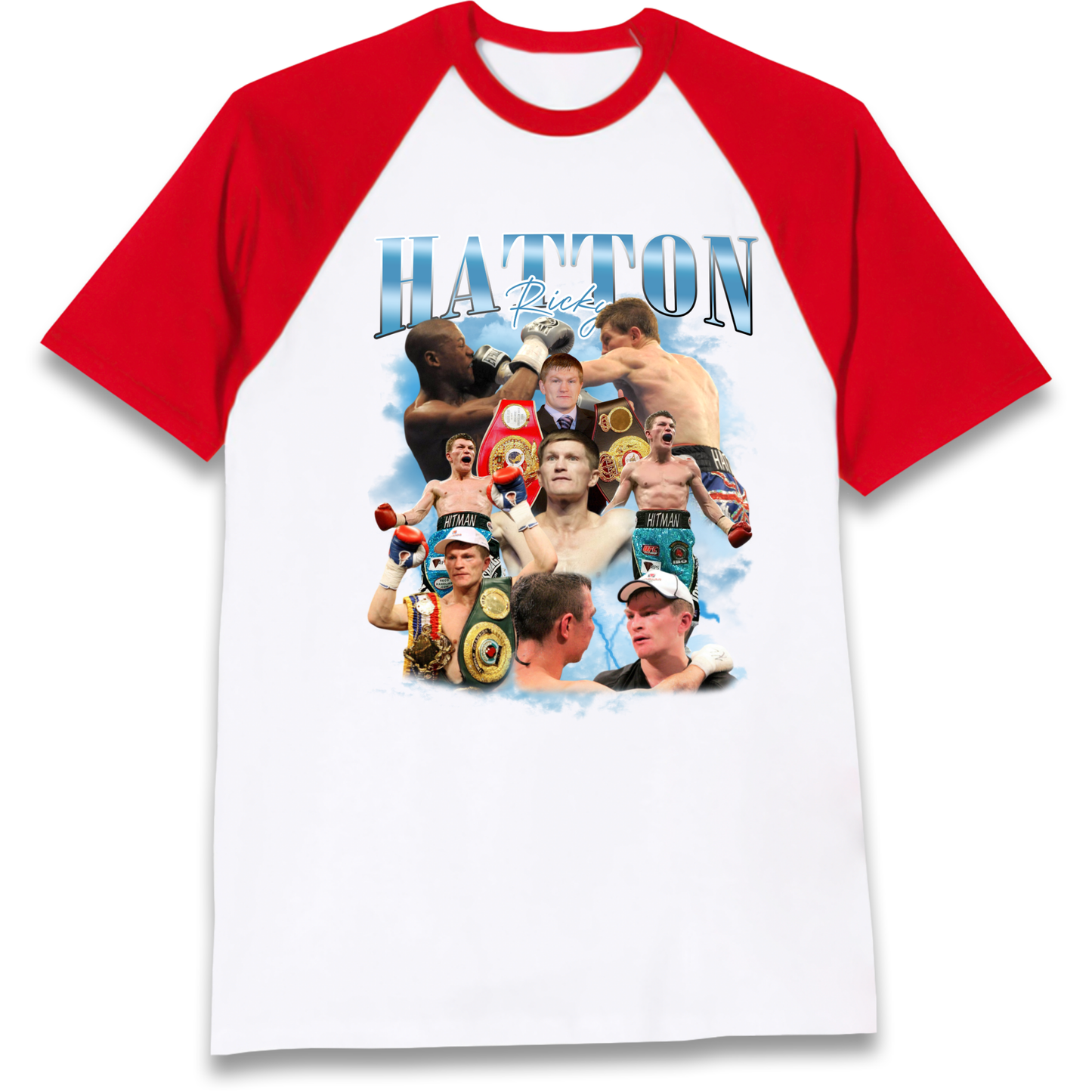 Ricky Hatton Raglan T Shirt