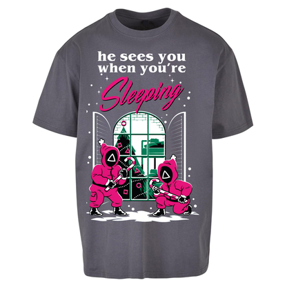 Squid Games Xmas Oversized T Shirts