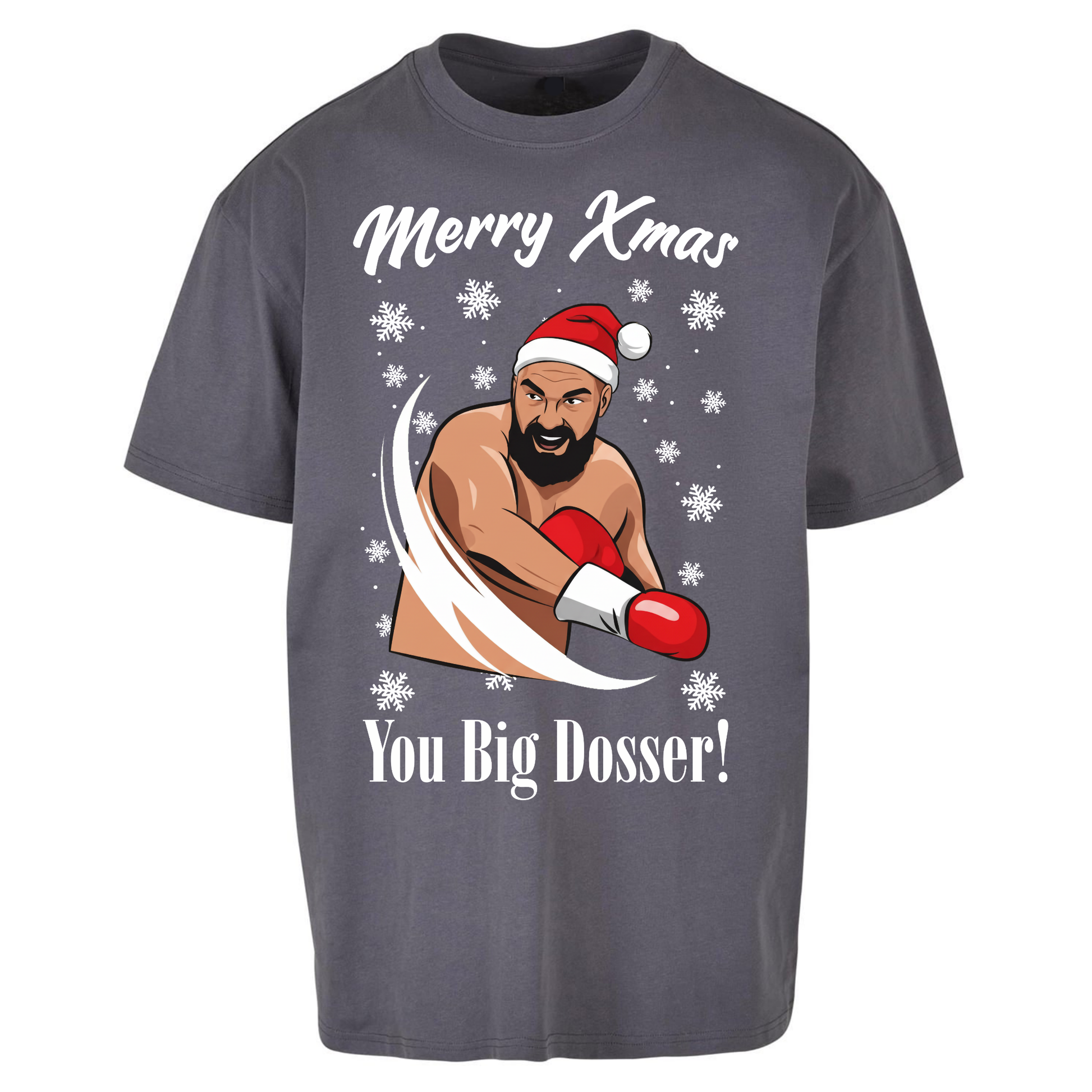 Tyson Fury Christmas Oversized T Shirts