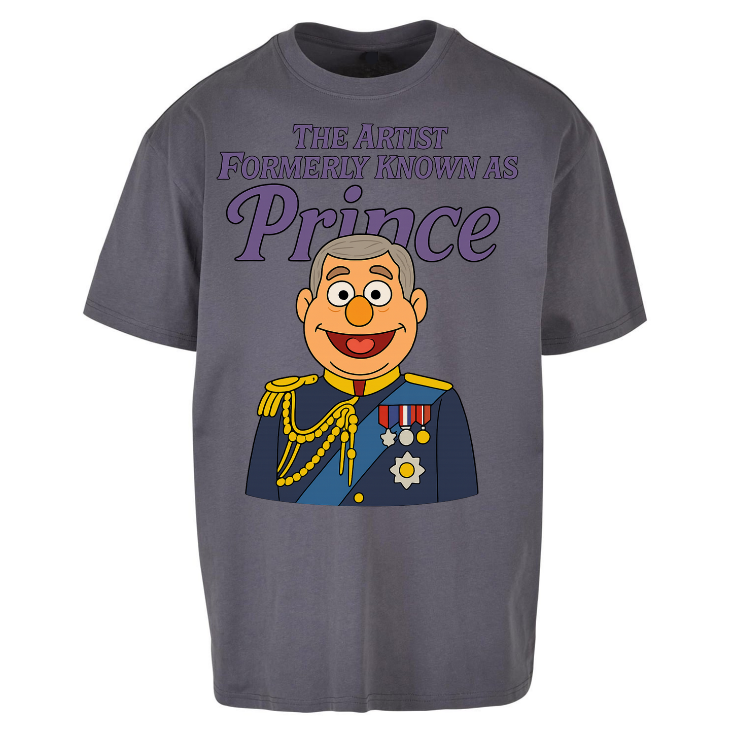 Prince Andrew Oversized T Shirts