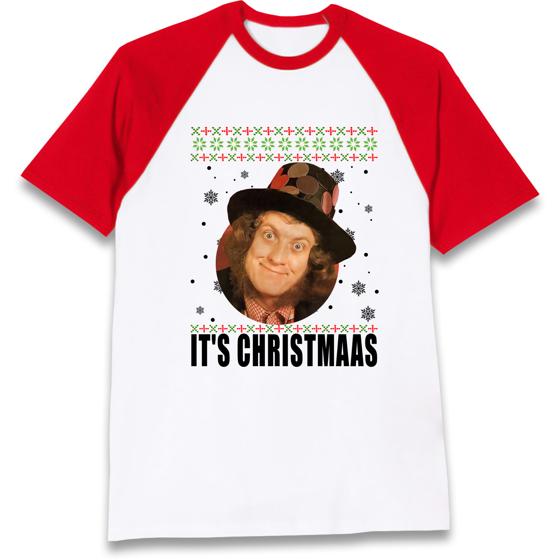 Noddy Christmas Raglan T Shirt