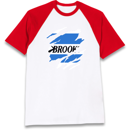 Retro QPR 1992 Torn Effect Raglan T Shirt