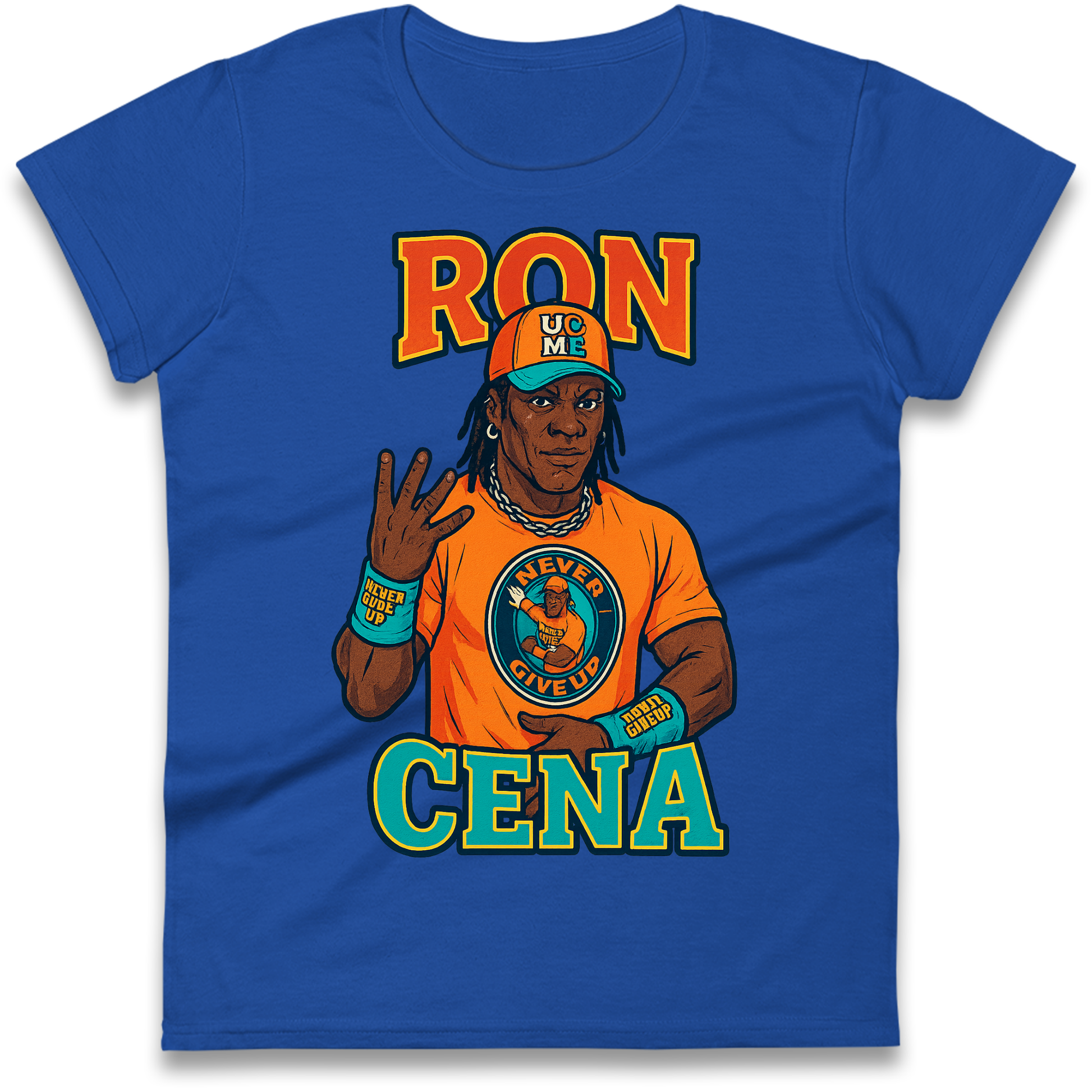 Ron Cena Ladies T Shirt 
