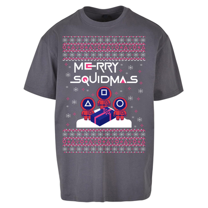 Squid Games Christmas Oversized T Shirts