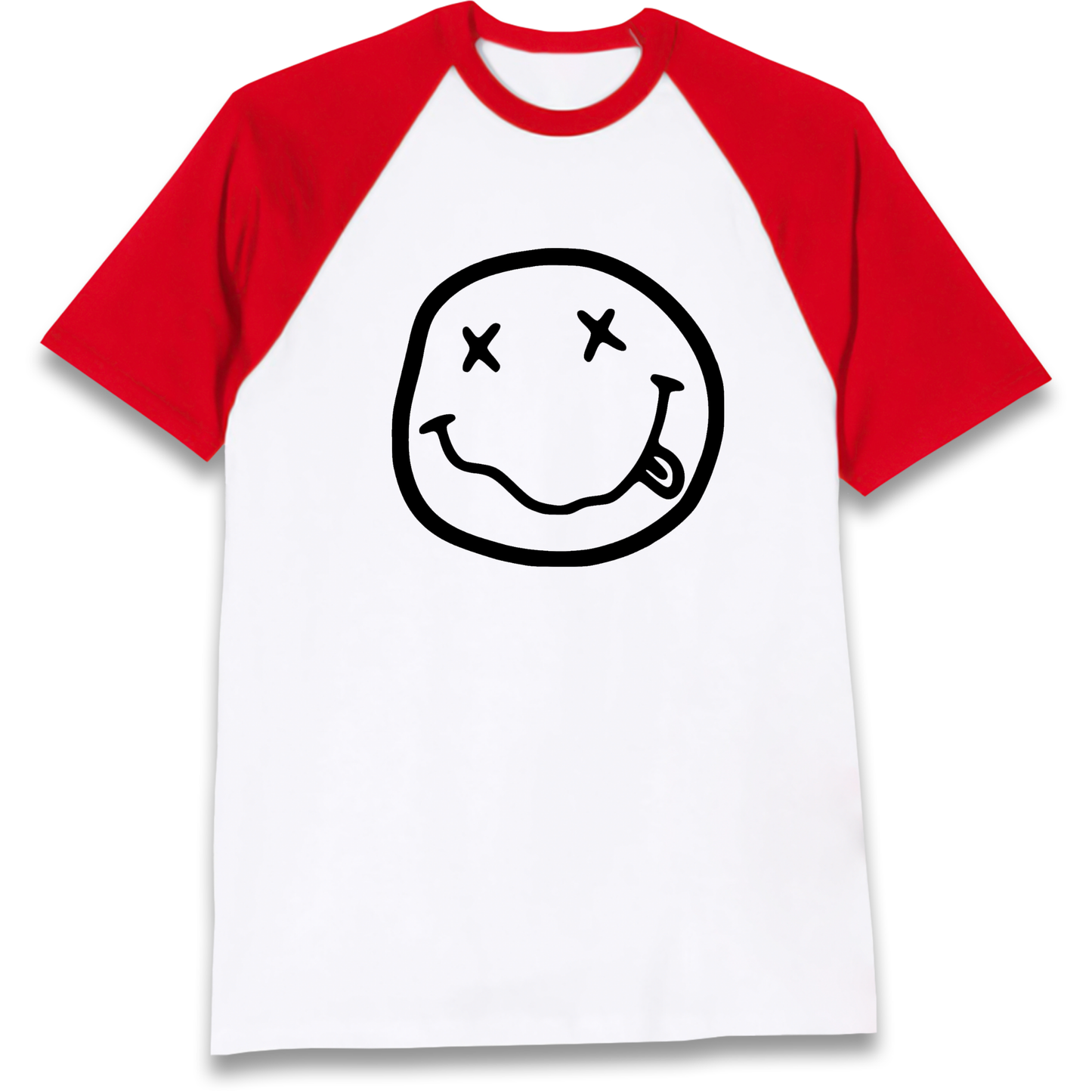 Retro Nirvana 1991 Raglan T Shirt
