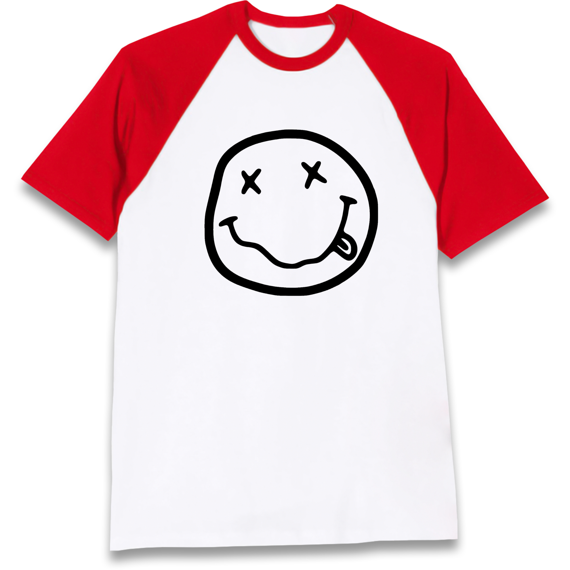 Retro Nirvana 1991 Raglan T Shirt