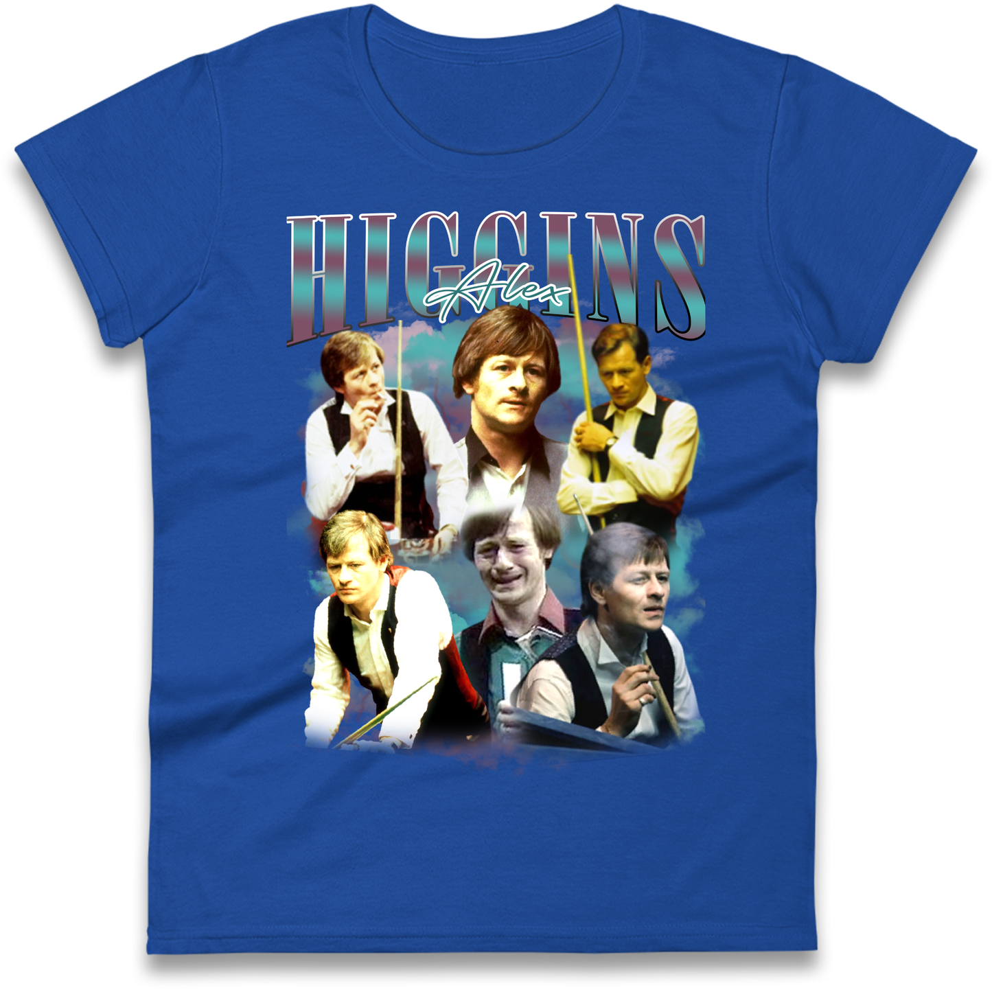 Alex Higgins Bootleg Ladies T Shirt